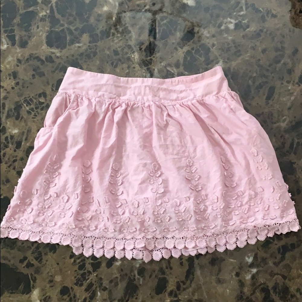 Charlotte Russe Pink Skirt with Pockets. Size L.